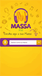 Mobile Screenshot of massafm.com.br